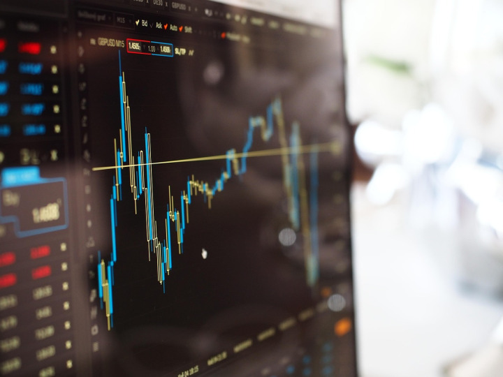 stock market traders screen